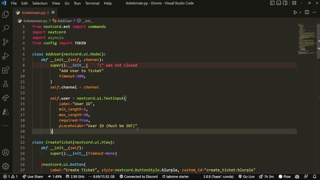 [NEW] Discord Tickets System | Adding/Removing Users | Part Three | Python смотреть онлайн