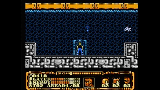 Dendy (Famicom,Nintendo,Nes) 8-bit Power Blade 2часть Stage 2.avi