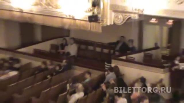 Схема зала театр Оперетты, бельэтаж смотреть онлайн