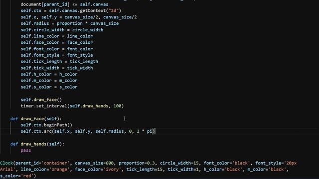 Create a clock using Python in the browser смотреть онлайн