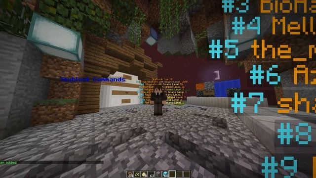 Minecraft Plugin Display: ASkyblock Holostats смотреть онлайн