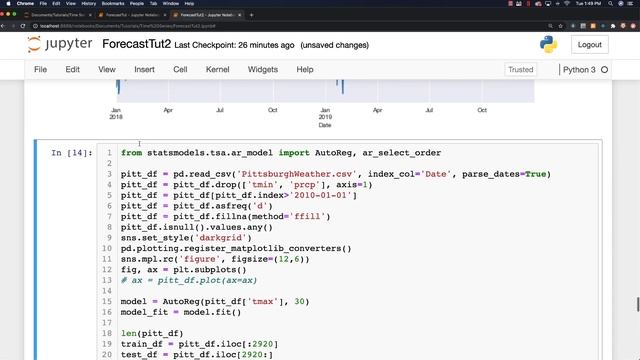 Time Series Forecasting 2 : ARIMA смотреть онлайн