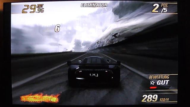 Burnout Revenge - Crashbreaker Eliminator (Reverse) in White Mountain (German) PS2 HD смотреть онлайн