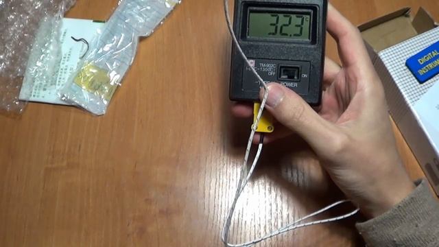 Цифровой термометр TM 902C смотреть онлайн