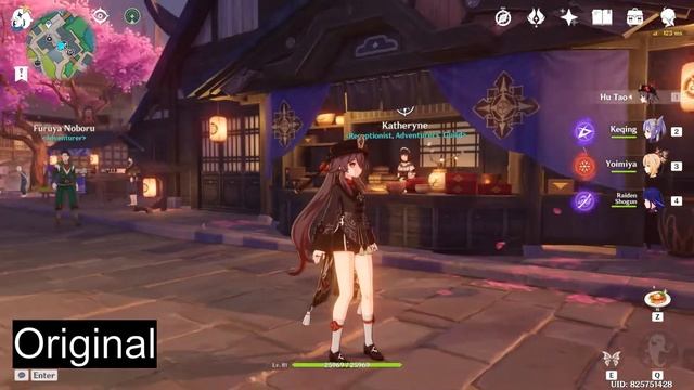 Original VS Enchanted Graphic (Genshin Impact) смотреть онлайн