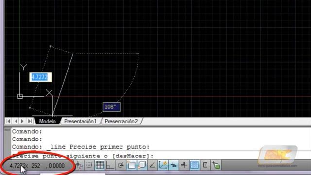Autocad 2015. Tema 3.7 El Indicador de Coordenadas смотреть онлайн