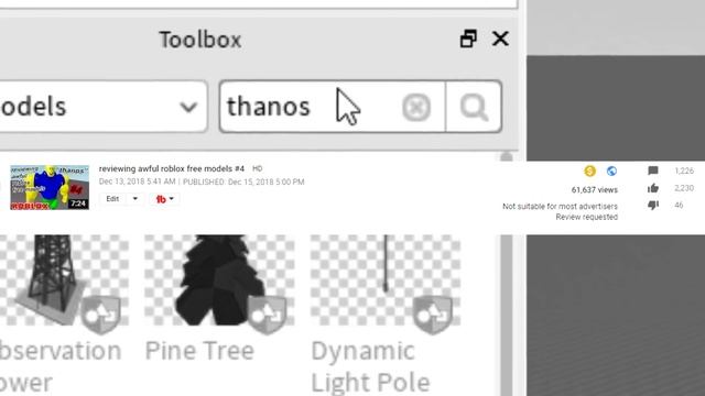 reviewing awful roblox free models #3.5 смотреть онлайн