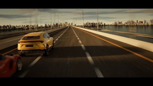 Blender Car Animation Race (Lamborghini Urus vs La Ferrari) смотреть онлайн