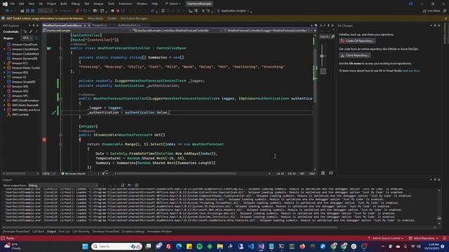 Move appSettings.json values to User Secrets смотреть онлайн