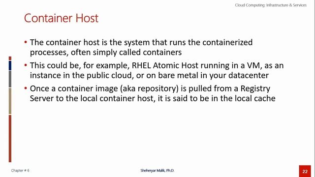Cloud Computing 6 - Containerization (OS Level Virtualization, LXC, Docker, Kubernetes) смотреть онлайн