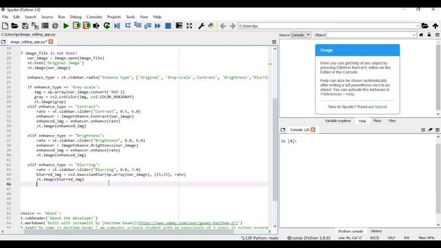 Build a Web App With Python and OpenCv Image Editing App - Lecture 3 смотреть онлайн