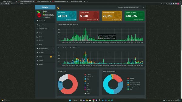 Настройка Pihole на Truenas Scale