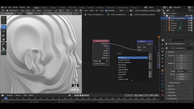Satisfying Abstract Colorful "FACE ANIMATION" in Blender 3D (Tutorial) смотреть онлайн