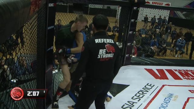 Ергалиев Дастан - Пшебельский Богдан.Предварительные поединки ЧРК по ММА. смотреть онлайн