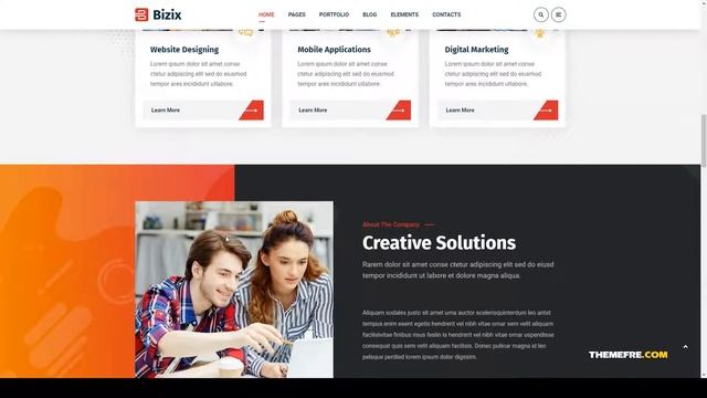 Bizix - Corporate And Business WordPress Theme Corporate Studio Kirihara