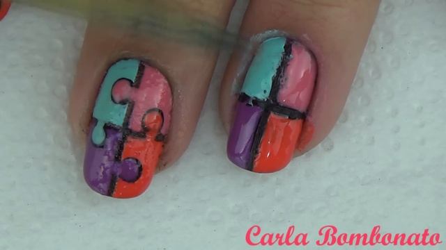 Unha Quebra Cabeça ( Jogos, Brinquedos ) Nail Art Puzzle Games Toys смотреть онлайн