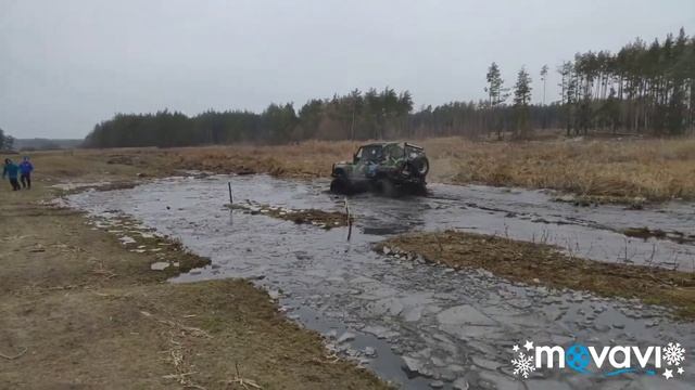 Крещенские покатухи ТРАКТОРИСТОВ,небольшое видео смотреть онлайн