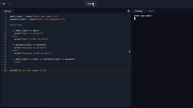 How to code Email and Password Validator in Python смотреть онлайн