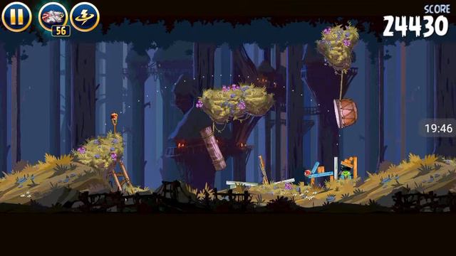 Прохождение Angry Birds Star Wars #9 [Луна Эндора *1*2] (Бревна в помощь!) смотреть онлайн