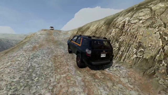Satisfying Car Suspension Test Toyota 4Runner #2 BeamNG Drive Gameplay смотреть онлайн