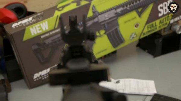 Пневматическая винтовка Crosman DPMS SBR Full Auto с автоогнём