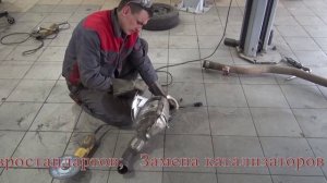 Отключение и  удаление сажевого фильтра на BMW X5  .Удаление сажевого фильтра на BMW X5  в СПБ.