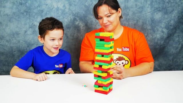 Настольная игра Торре: Сорви Башню (Torre). Семейная игра для детей и взрослых смотреть онлайн