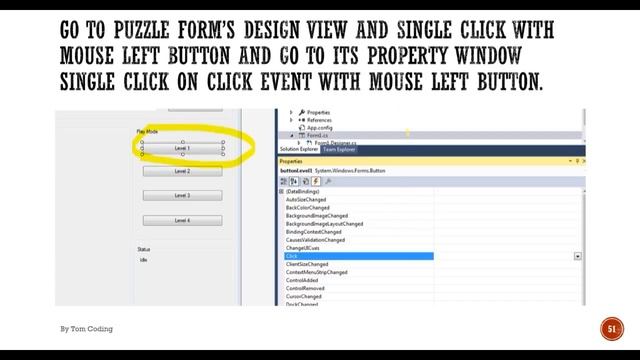 Create A Puzzle Image Game using C# and windows form 2 смотреть онлайн