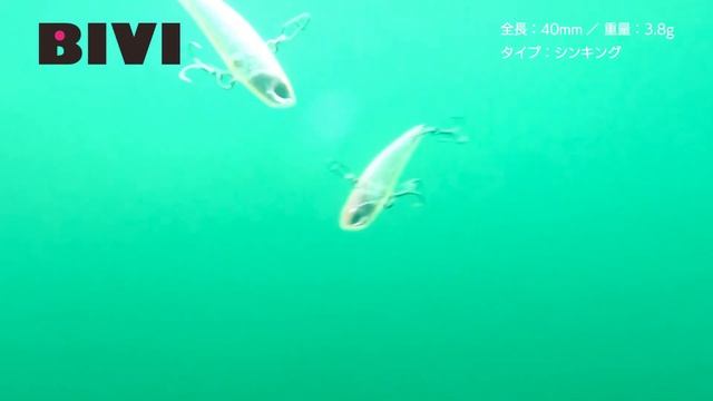 小っちゃくたって一人前！マイクロバイブ「TETRA WORK BIVI」～水中アクション～ смотреть онлайн