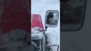 Как заводиться японский  трактор в холодную погоду