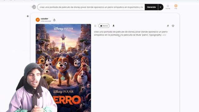 Como CREAR PORTADAS DE PIXAR CON IA | Posters de Disney Pixar con inteligencia artificial смотреть онлайн