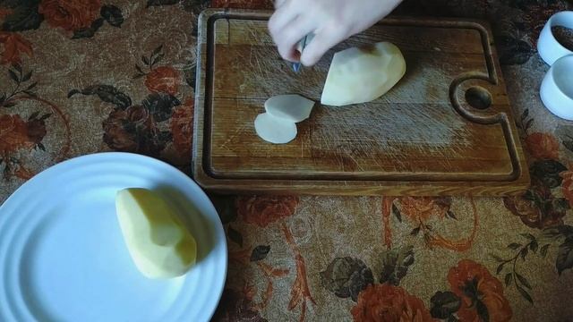 Жареная картошка как чипсы. смотреть онлайн