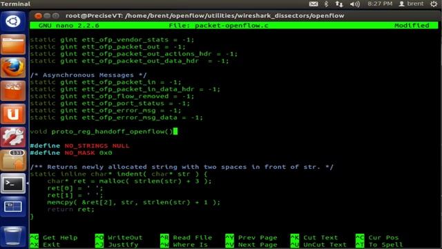 Installing Wireshark On Linux for OpenFlow Packet Captures смотреть онлайн