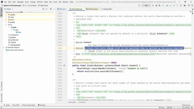 #24 RxJava - Operators - Contains смотреть онлайн