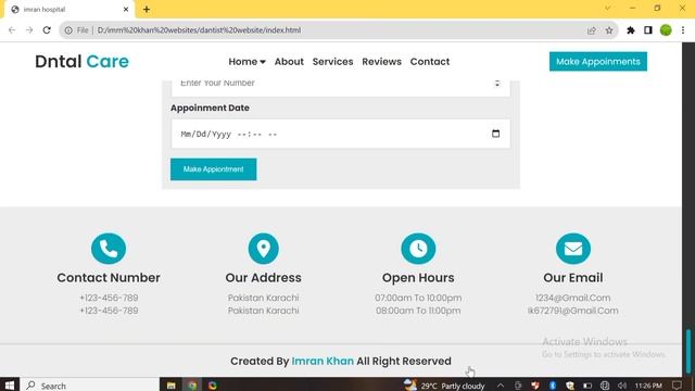 Complete Responsive Dentist Website Design Using HTML - CSS - JavaScript - BOOTSTRAP смотреть онлайн