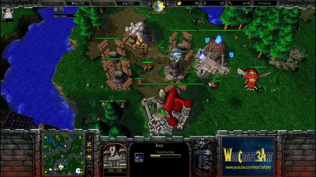 TH000(HU) vs Moon(NE) - WarCraft 3 Frozen Throne - RN3365 смотреть онлайн