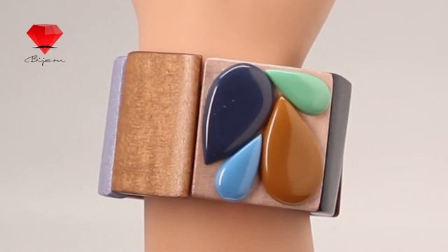 Bije.ru: Деревянный браслет в этническом стиле Ailionora (Элинора) смотреть онлайн