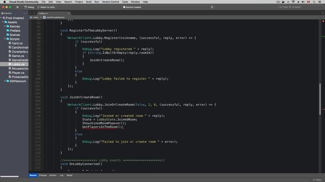 Unity Multiplayer Turn-based Card Game Tutorial (Part 2) - Lobby and Matchmaking смотреть онлайн