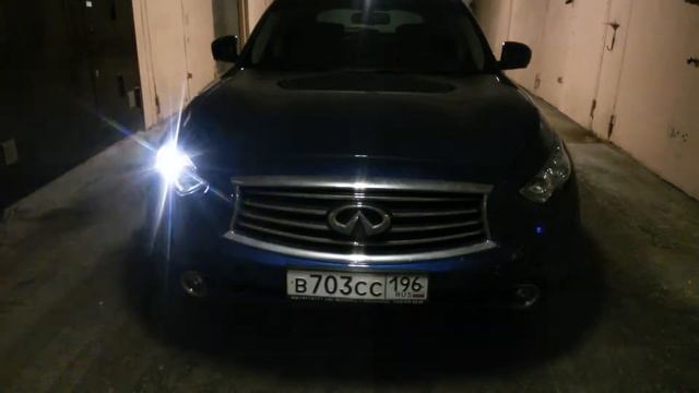 PROBRIGHT Pulsar + Alpha Infiniti QX70 смотреть онлайн
