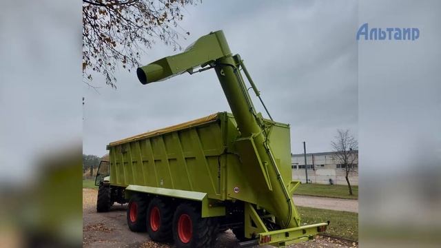 Многофункциональный полуприцеп Umega PI 42 смотреть онлайн