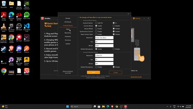 Capture Your Phone Screen In OBS - PC or Mac - No Lag DOUWAN software смотреть онлайн