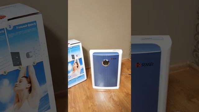Краткий обзор очистителя воздуха Sensei AP200-02 смотреть онлайн