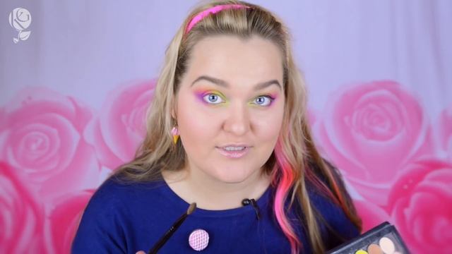 Яркий радужный макияж ❀ Rainbow makeup tutorial ✿ смотреть онлайн