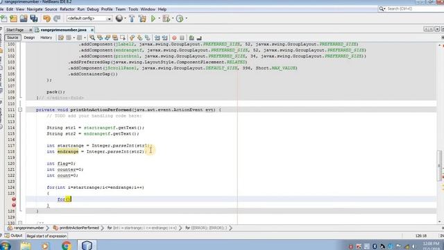 Prime Number Range GUI App In Java By Using NetBeans(Code With Step By Step ExPlanation)(2018) смотреть онлайн