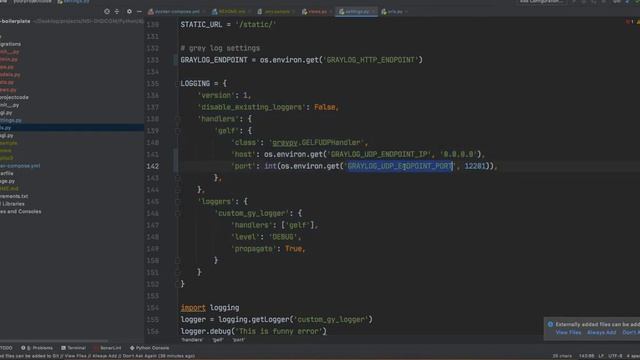 Setup Graylog in Django 3.1 with Docker смотреть онлайн