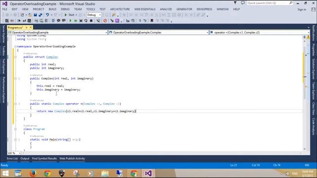 C# Tutorial - Operator Overloading смотреть онлайн