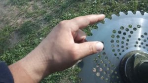 Почему не косит диск бензокосы? Как правильно заточить?