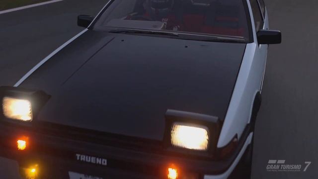 Gran Turismo 7: Initial D AE86 vs. Porsche Taycan смотреть онлайн