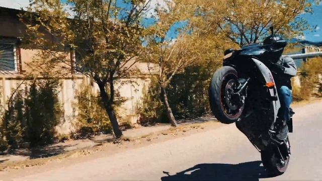 Wheelie Training. Покатушка до Тренировки. Kawasaki ZX6R, Yamaha R6. смотреть онлайн