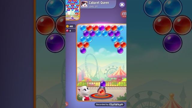 Talking Tom Bubble Shooter level 25-31 (Android) gameplay English commentary смотреть онлайн